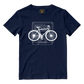 Cotton Shirt: Cyclist Text