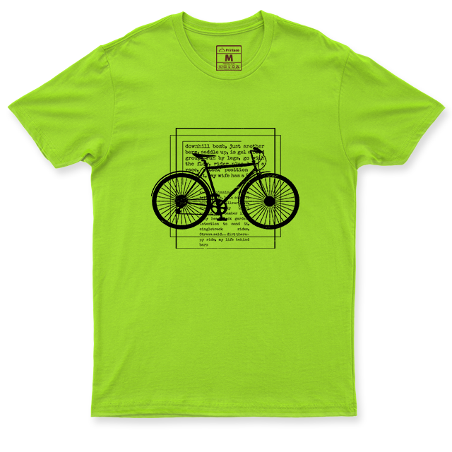 Drifit Shirt: Cyclist Text