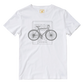 Cotton Shirt: Cyclist Text