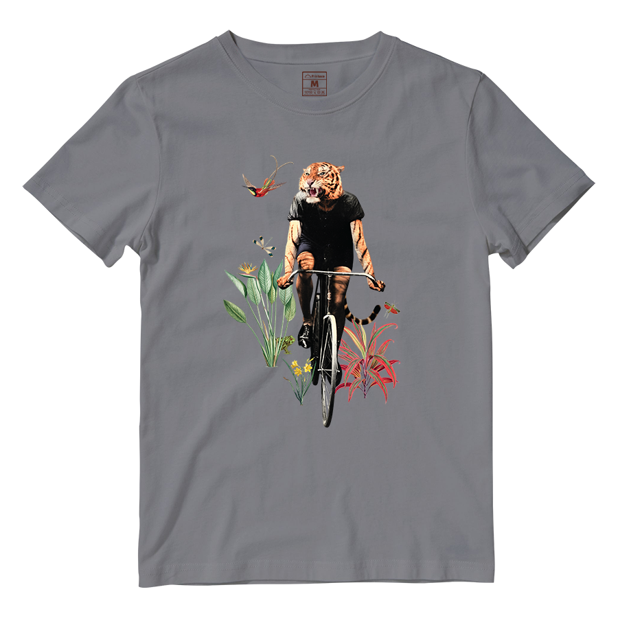 Cotton Shirt: Cyclist Tiger