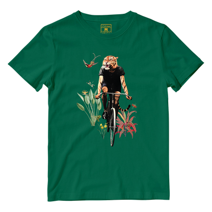 Cotton Shirt: Cyclist Tiger