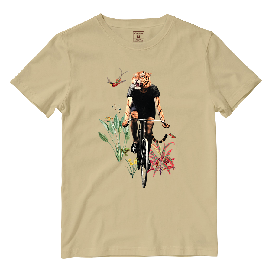 Cotton Shirt: Cyclist Tiger