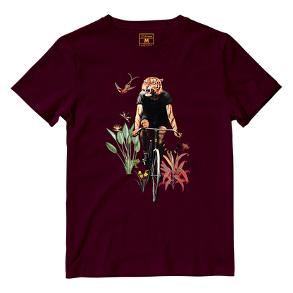 Cotton Shirt: Cyclist Tiger