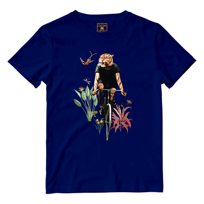 Cotton Shirt: Cyclist Tiger