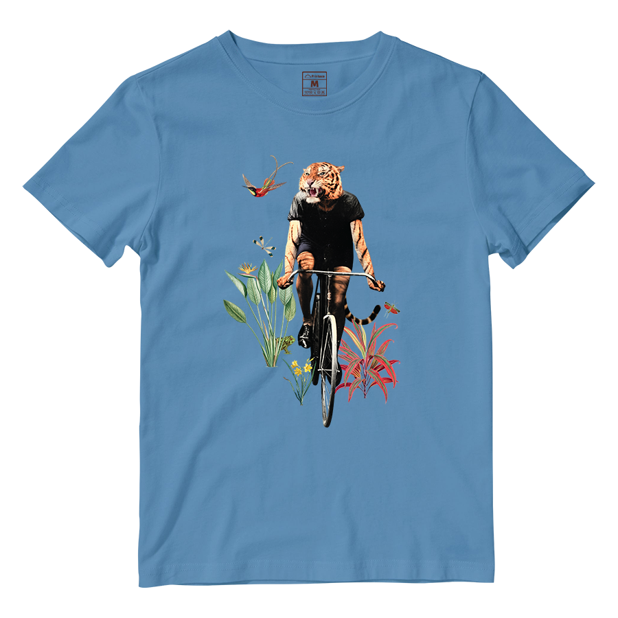 Cotton Shirt: Cyclist Tiger