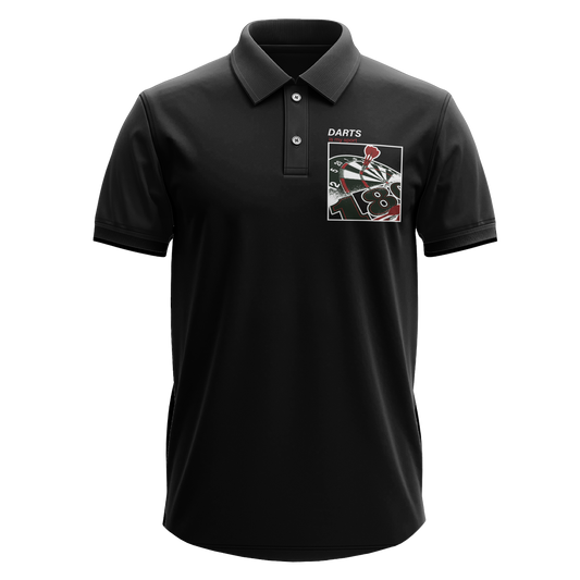 Drifit Polo Shirt: Darts Sport (Front Only)