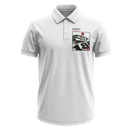 Drifit Polo Shirt: Darts Sport (Front Only)