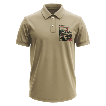 Drifit Polo Shirt: Darts Sport (Front Only)