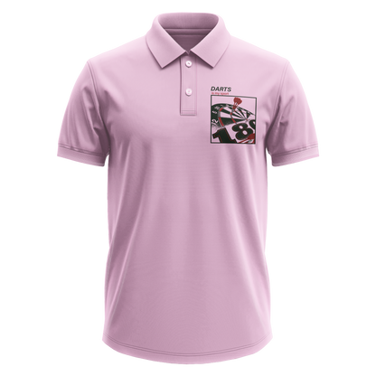 Drifit Polo Shirt: Darts Sport (Front Only)