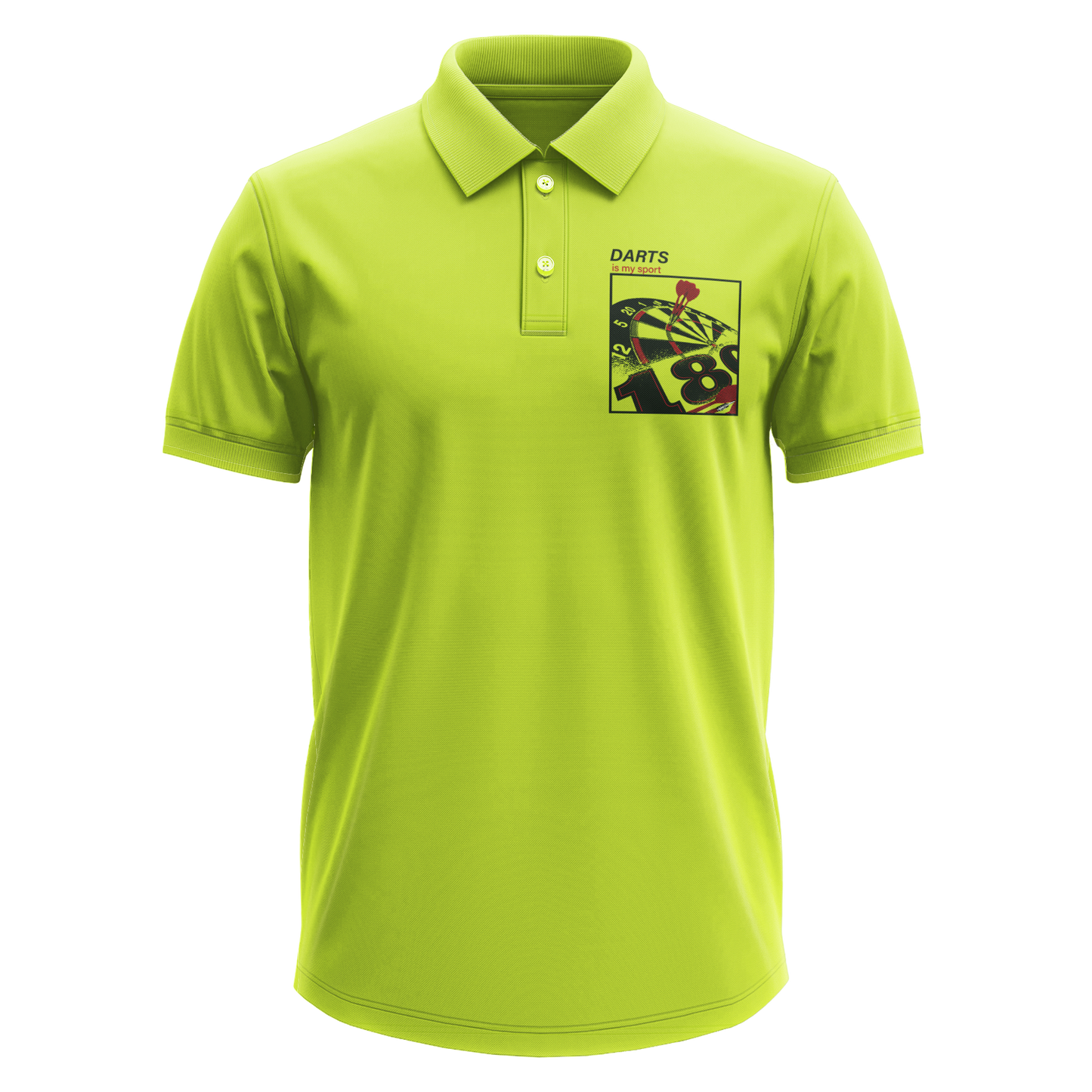 Drifit Polo Shirt: Darts Sport (Front Only)