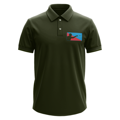 Drifit Polo Shirt: Darts Throwing (Front Only)