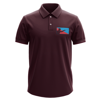 Drifit Polo Shirt: Darts Throwing (Front Only)