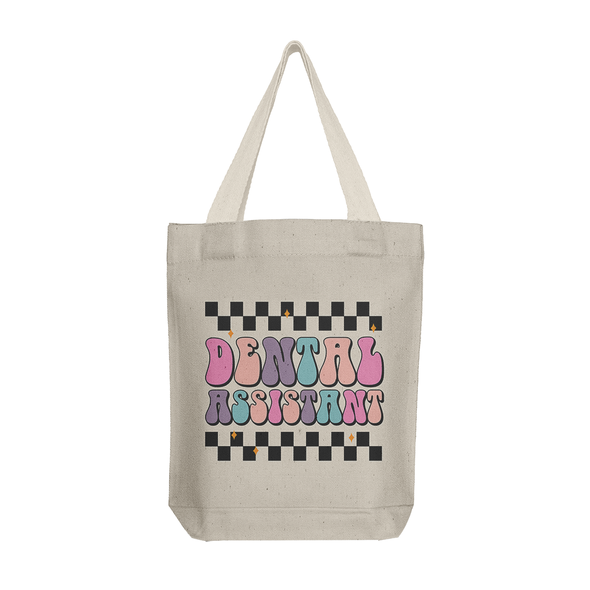 Tote Bag: Dental Assistant Pastel