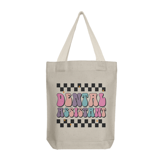 Tote Bag: Dental Assistant Pastel