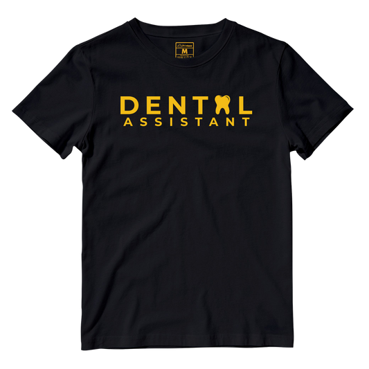 Cotton Shirt: Dental Assistant Yellow