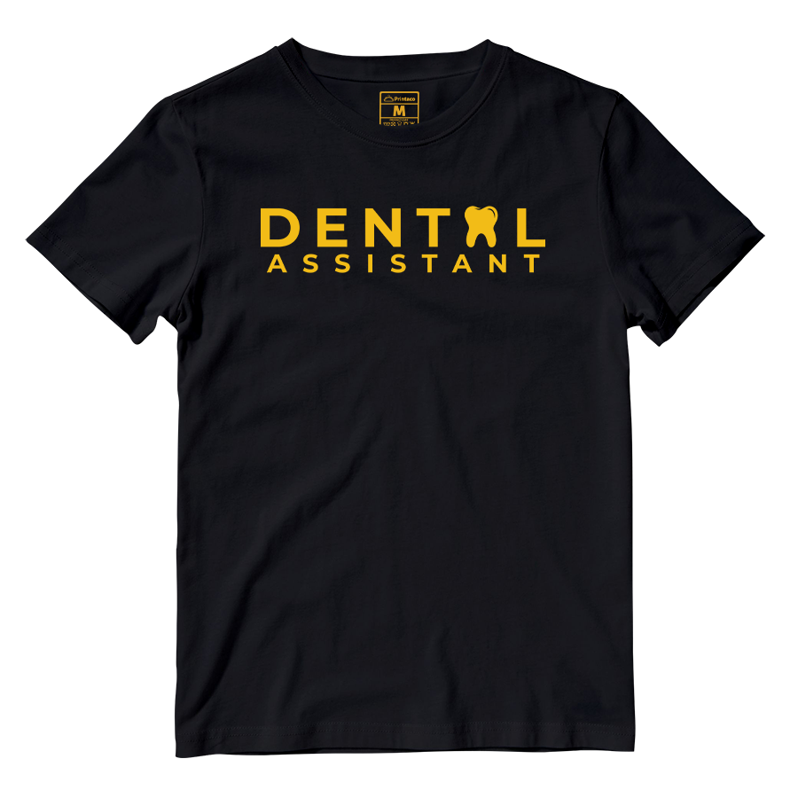 Cotton Shirt: Dental Assistant Yellow