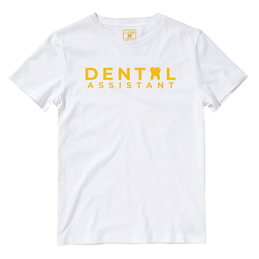 Cotton Shirt: Dental Assistant Yellow