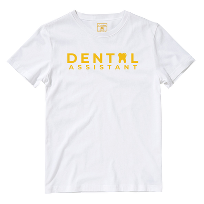 Cotton Shirt: Dental Assistant Yellow