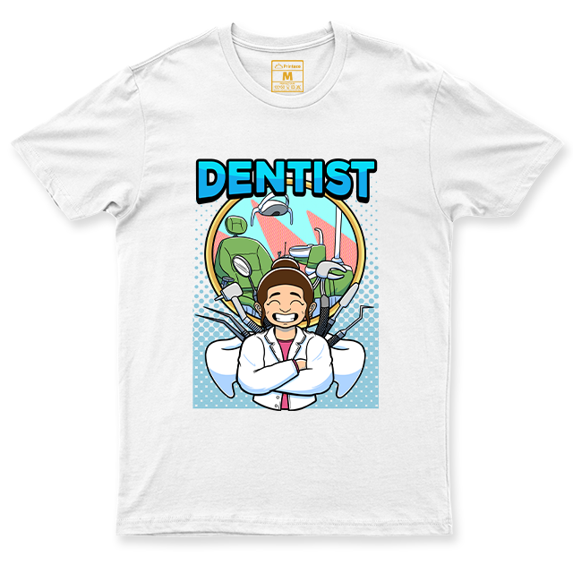 C. Spandex Shirt: Dentist Female