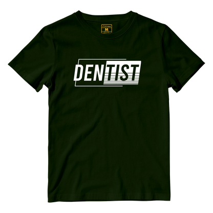 Cotton Shirt: Dentist Italic