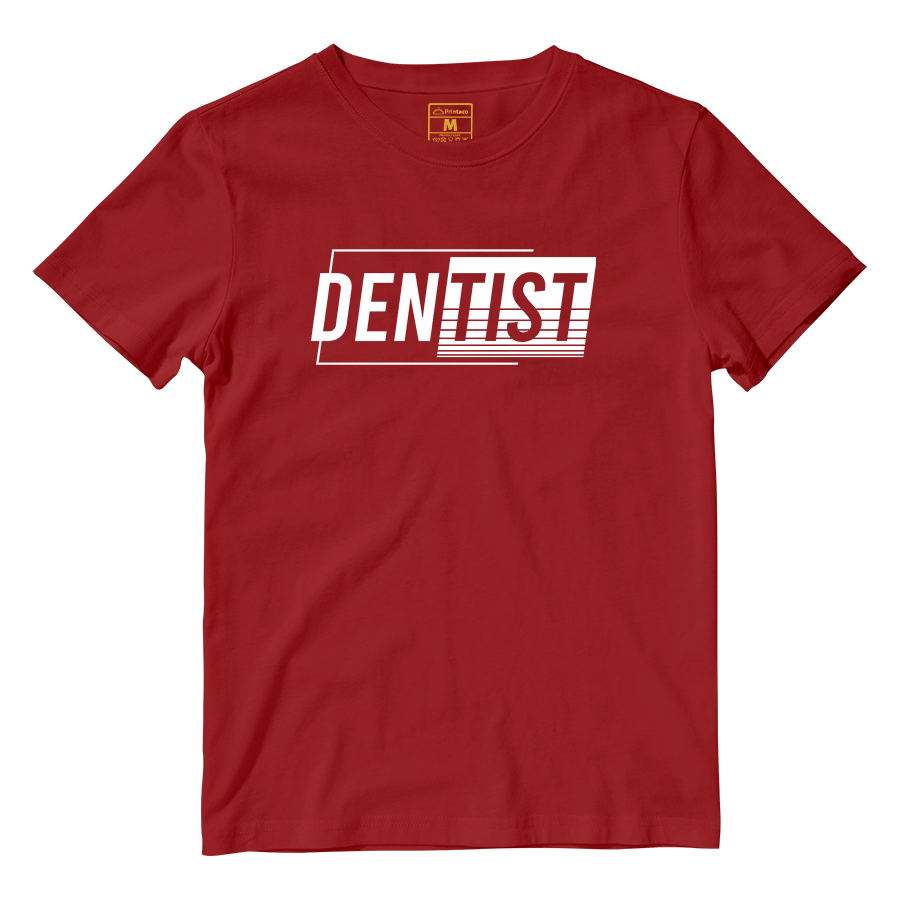 Cotton Shirt: Dentist Italic