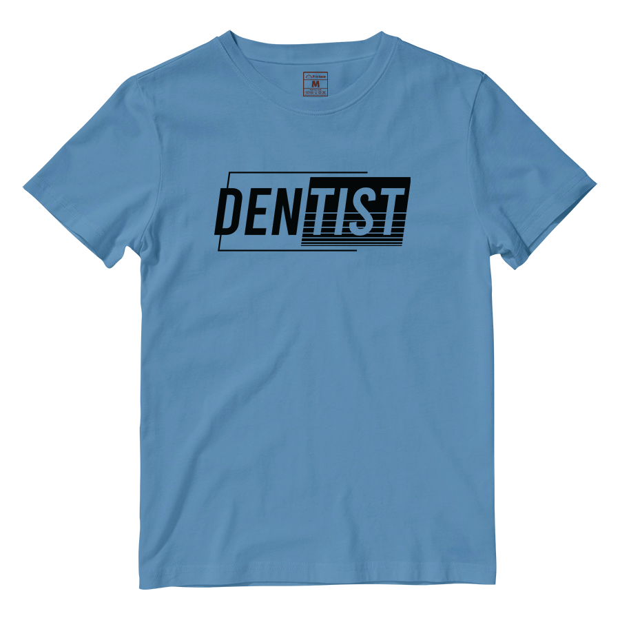 Cotton Shirt: Dentist Italic