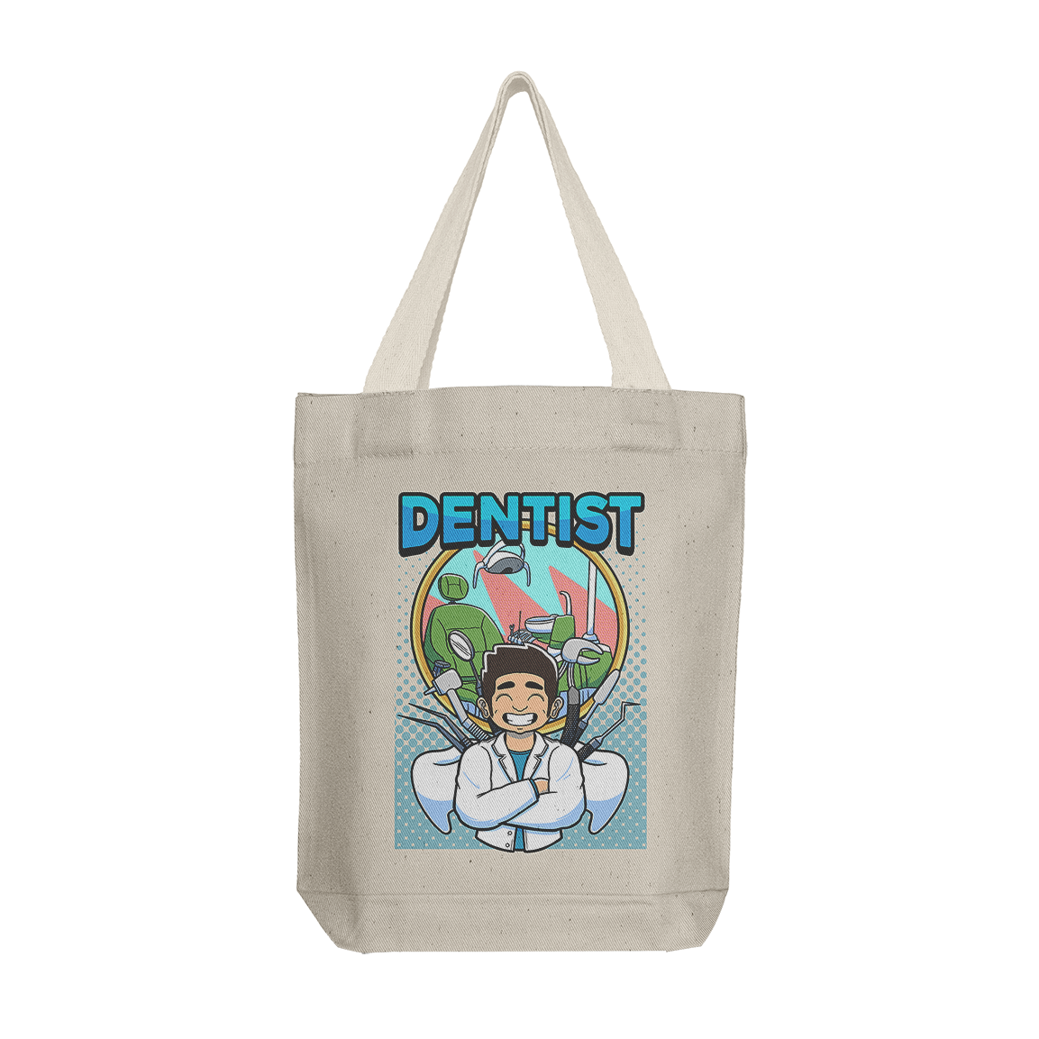 Tote Bag: Dentist Male