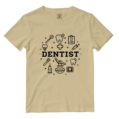 Cotton Shirt: Dentist Pixel