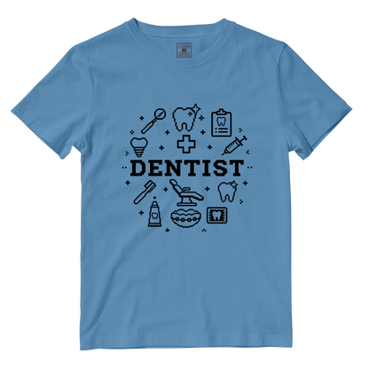Cotton Shirt: Dentist Pixel