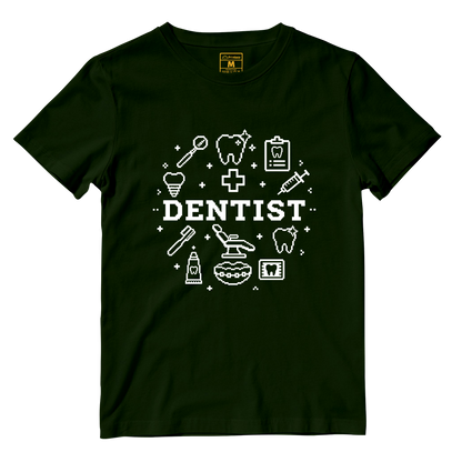Cotton Shirt: Dentist Pixel
