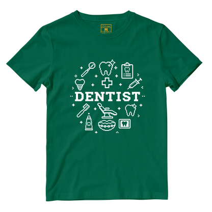 Cotton Shirt: Dentist Pixel
