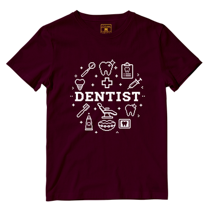 Cotton Shirt: Dentist Pixel