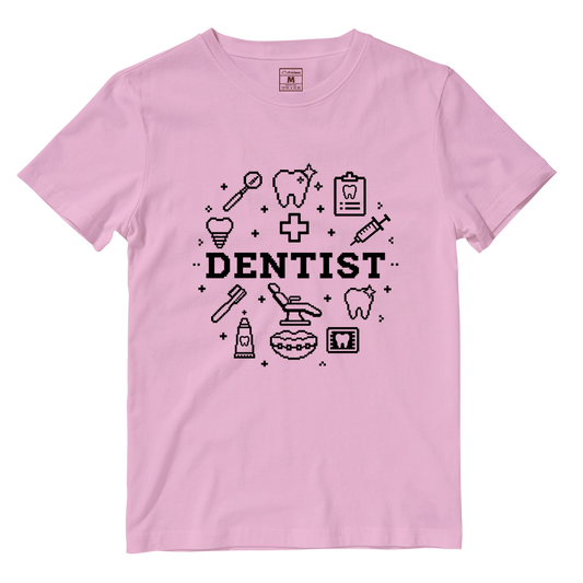 Cotton Shirt: Dentist Pixel