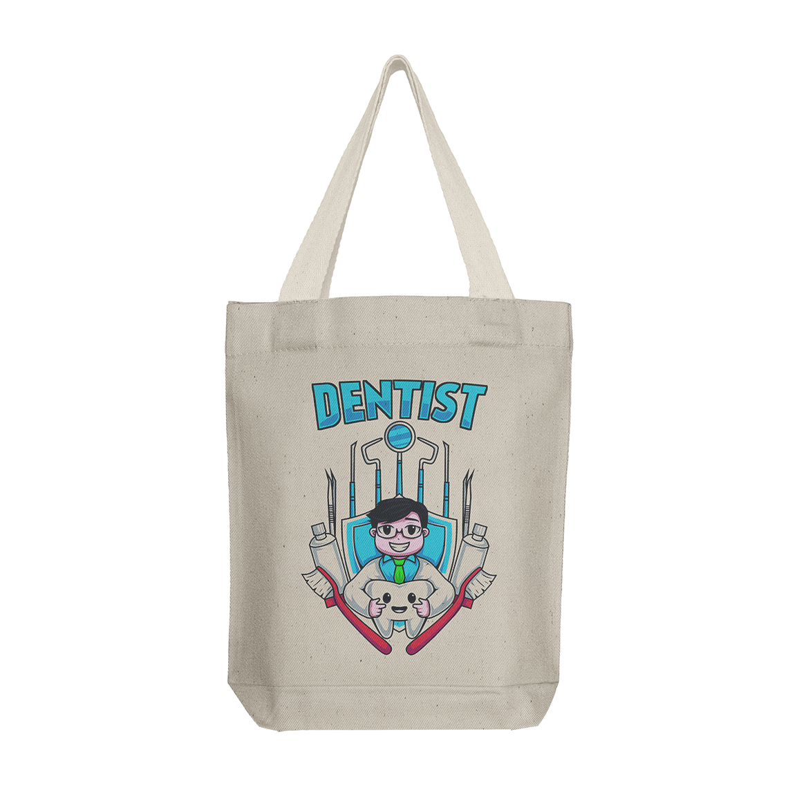 Tote Bag: Dentist V2 Male