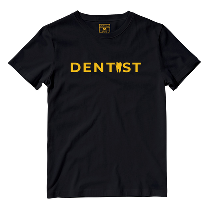 Cotton Shirt: Dentist Yellow