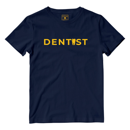 Cotton Shirt: Dentist Yellow