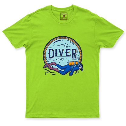 Drifit Shirt: Diver Badge