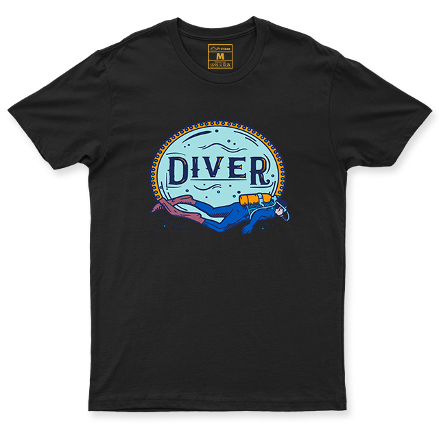 Drifit Shirt: Diver Badge