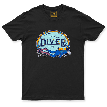 Drifit Shirt: Diver Badge