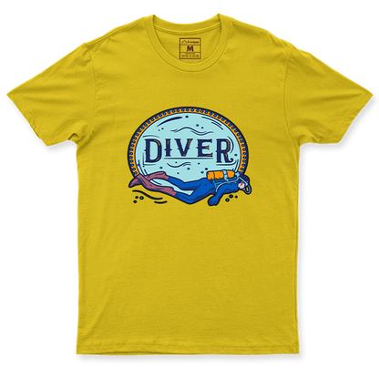 Drifit Shirt: Diver Badge