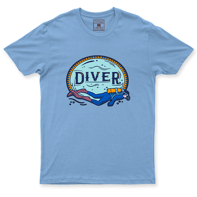 Drifit Shirt: Diver Badge