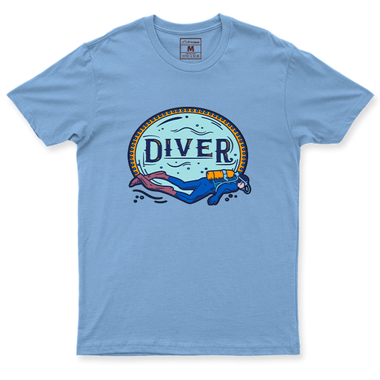 Drifit Shirt: Diver Badge