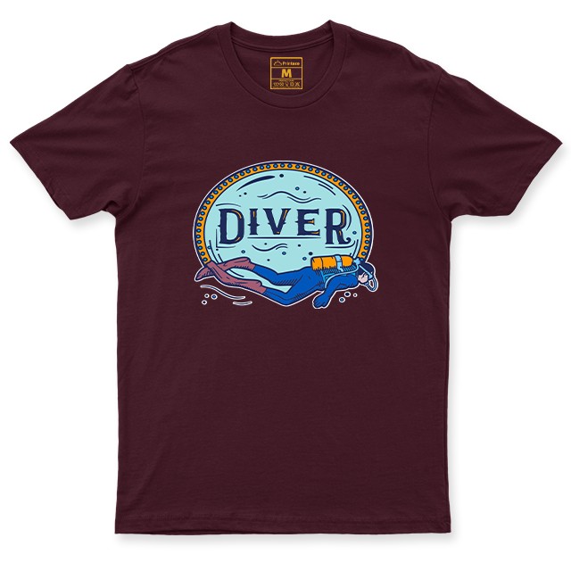 Drifit Shirt: Diver Badge