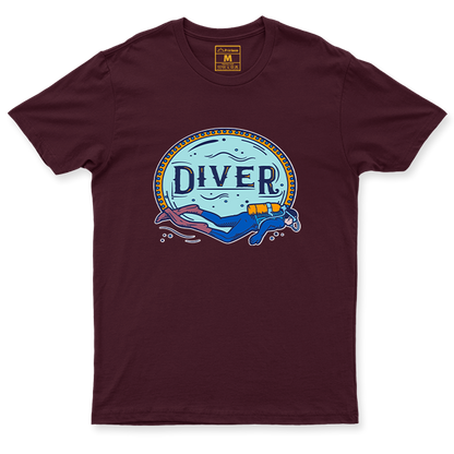 Drifit Shirt: Diver Badge