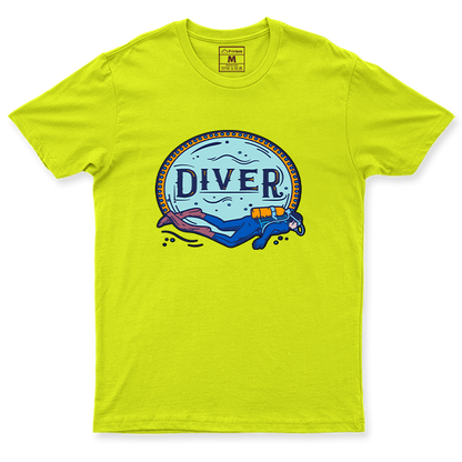 Drifit Shirt: Diver Badge