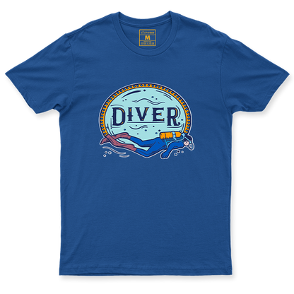 Drifit Shirt: Diver Badge