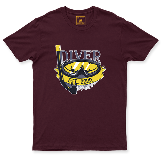 Drifit Shirt: Diver Since 2000