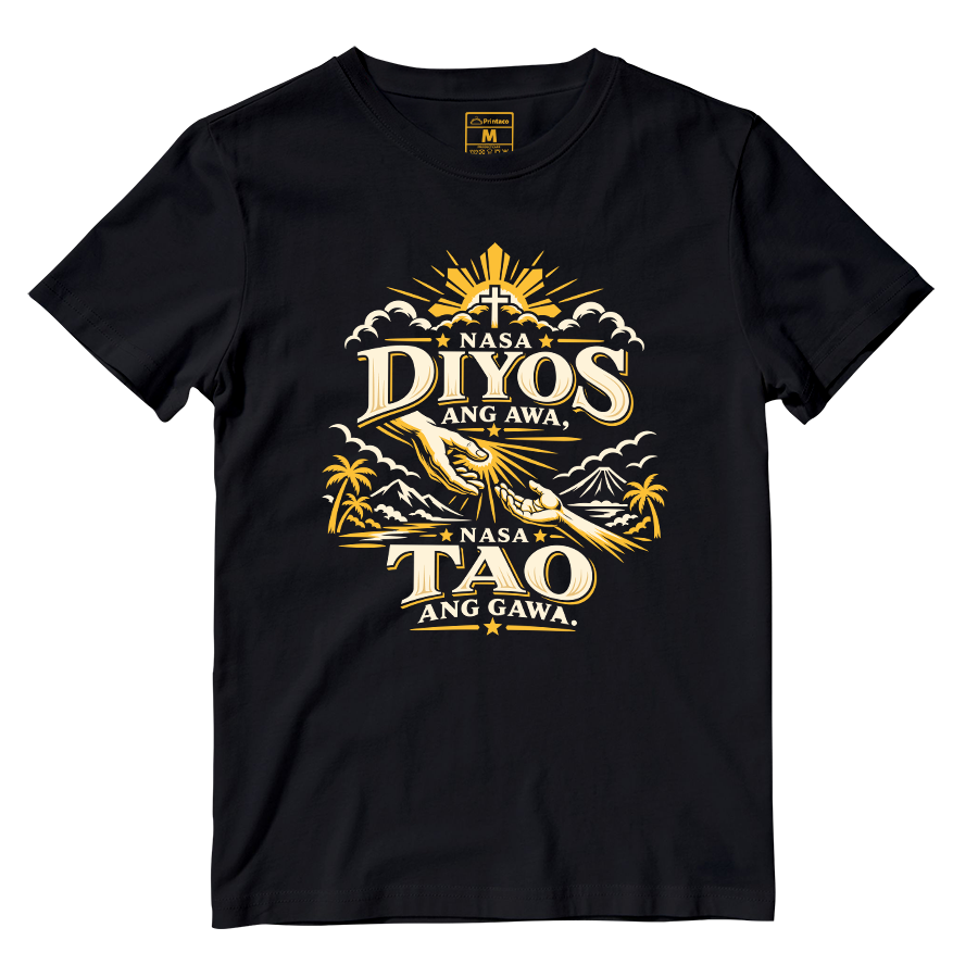Cotton Shirt: Nasa Diyos Awa