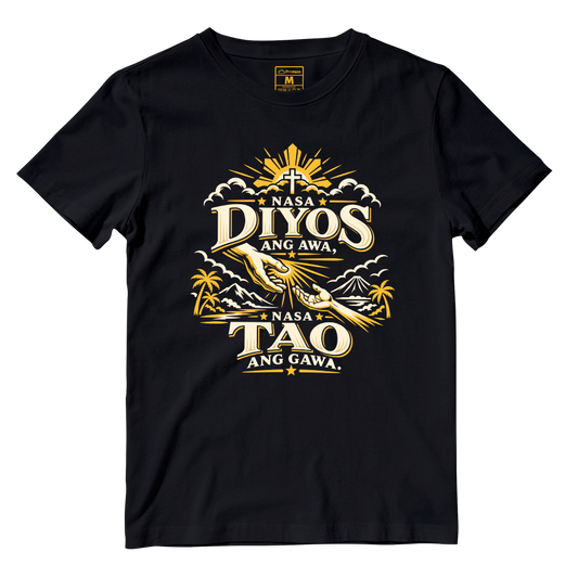 Cotton Shirt: Nasa Diyos Awa