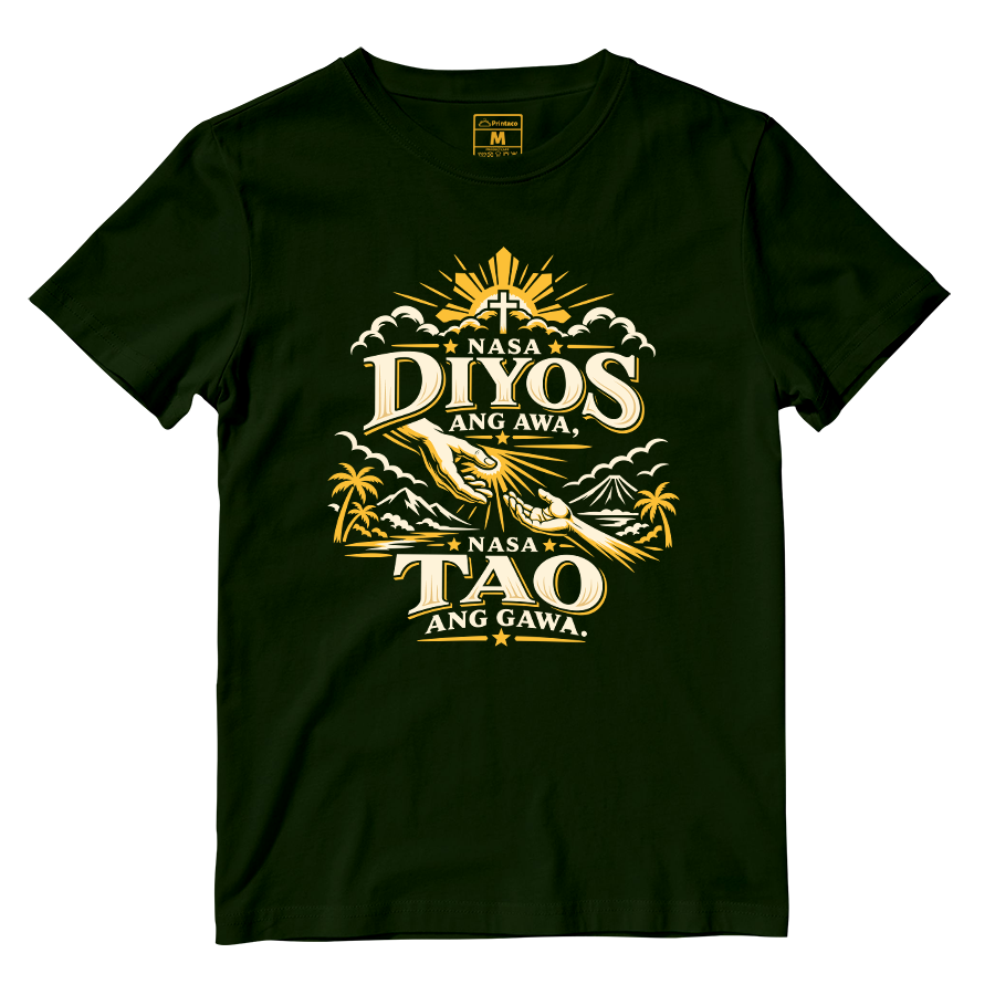 Cotton Shirt: Nasa Diyos Awa